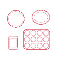 Objects Ovenware Bakeware Laser Cut Svg File, Free Vectors File